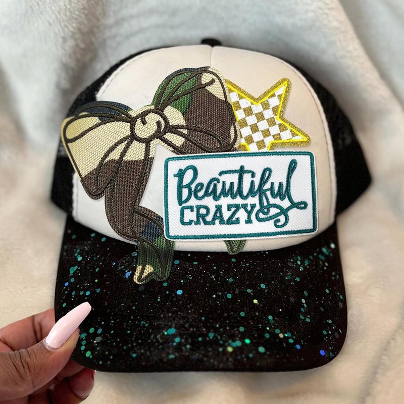 CY Iron On Patches Glitter 5Pcs Sweatshirt Side Bow Embroidered Patch Cute Sequin Applique Sew On Fabric Patches Shiny DIY Decorative Accessories Lovely for Girls Women Clothes Backpacks Jackets - Image 2